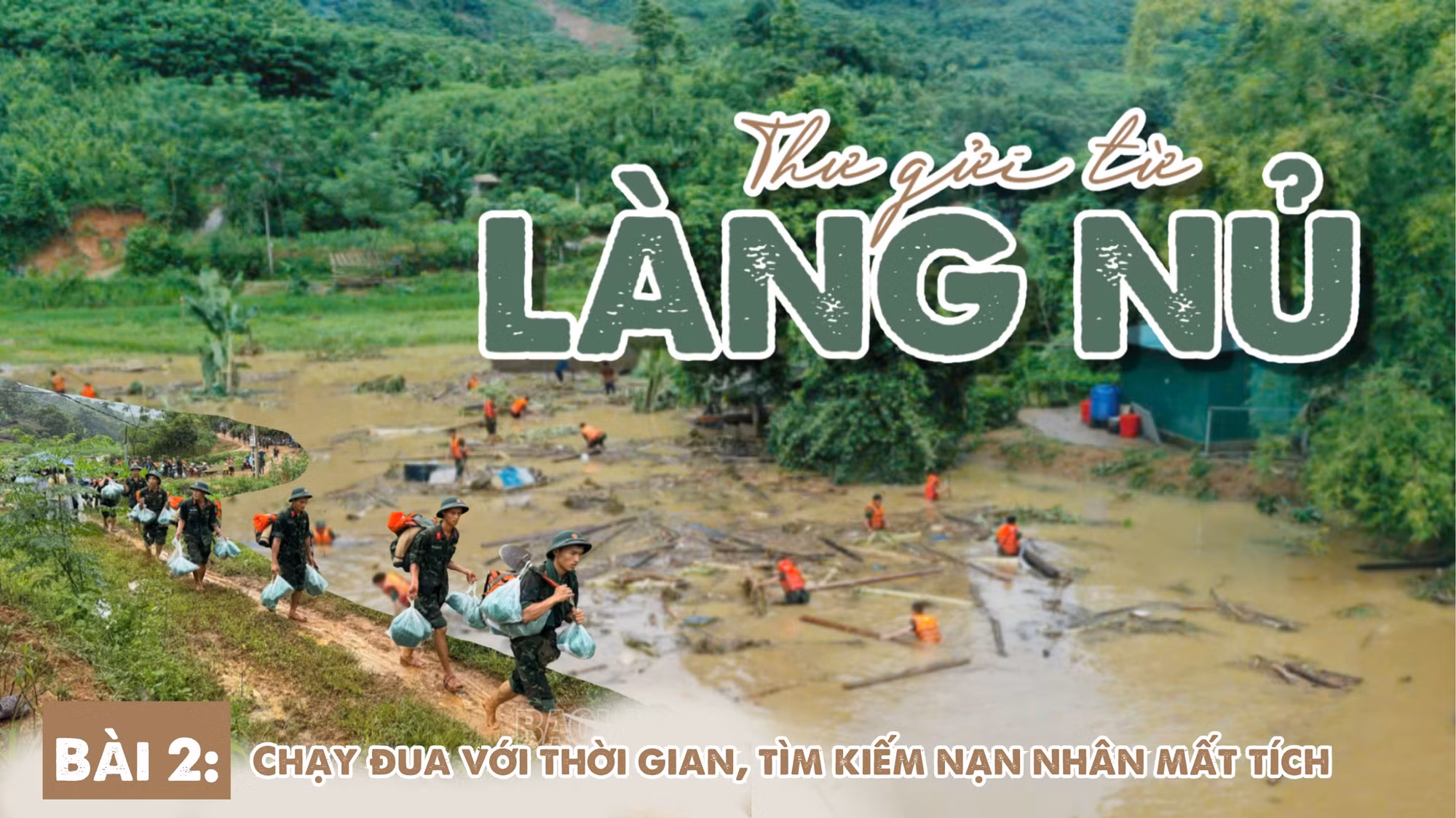 Bài 2: Chạy đua với thời gian, tìm kiếm người mất tích