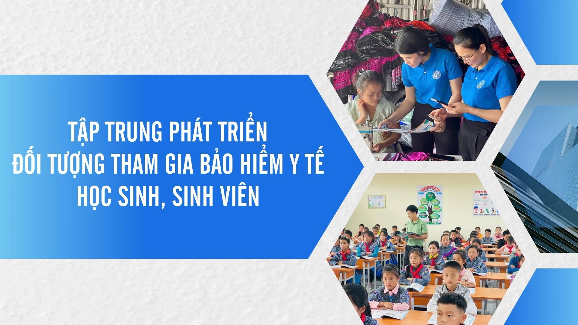 Tập trung phát triển đối tượng tham gia bảo hiểm y tế học sinh, sinh viên