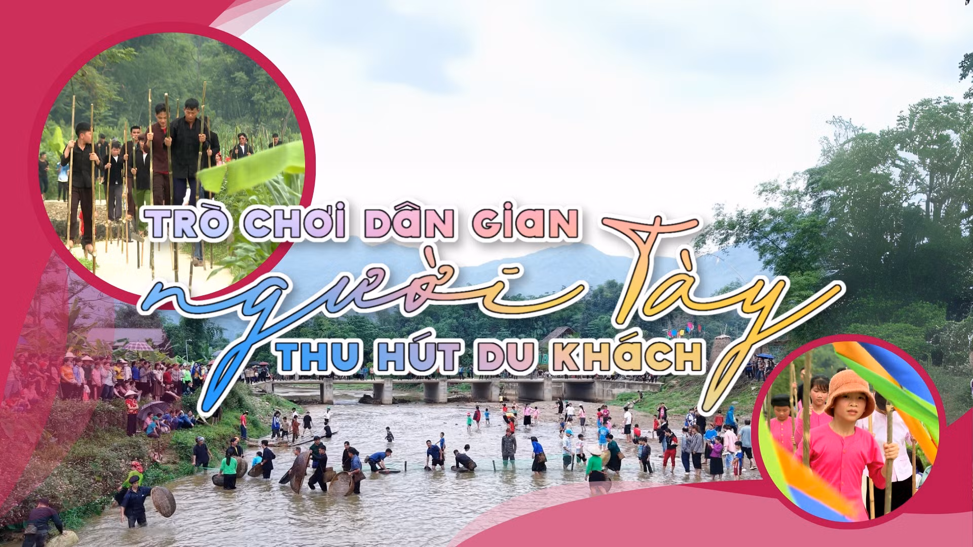Trò chơi dân gian người Tày thu hút du khách