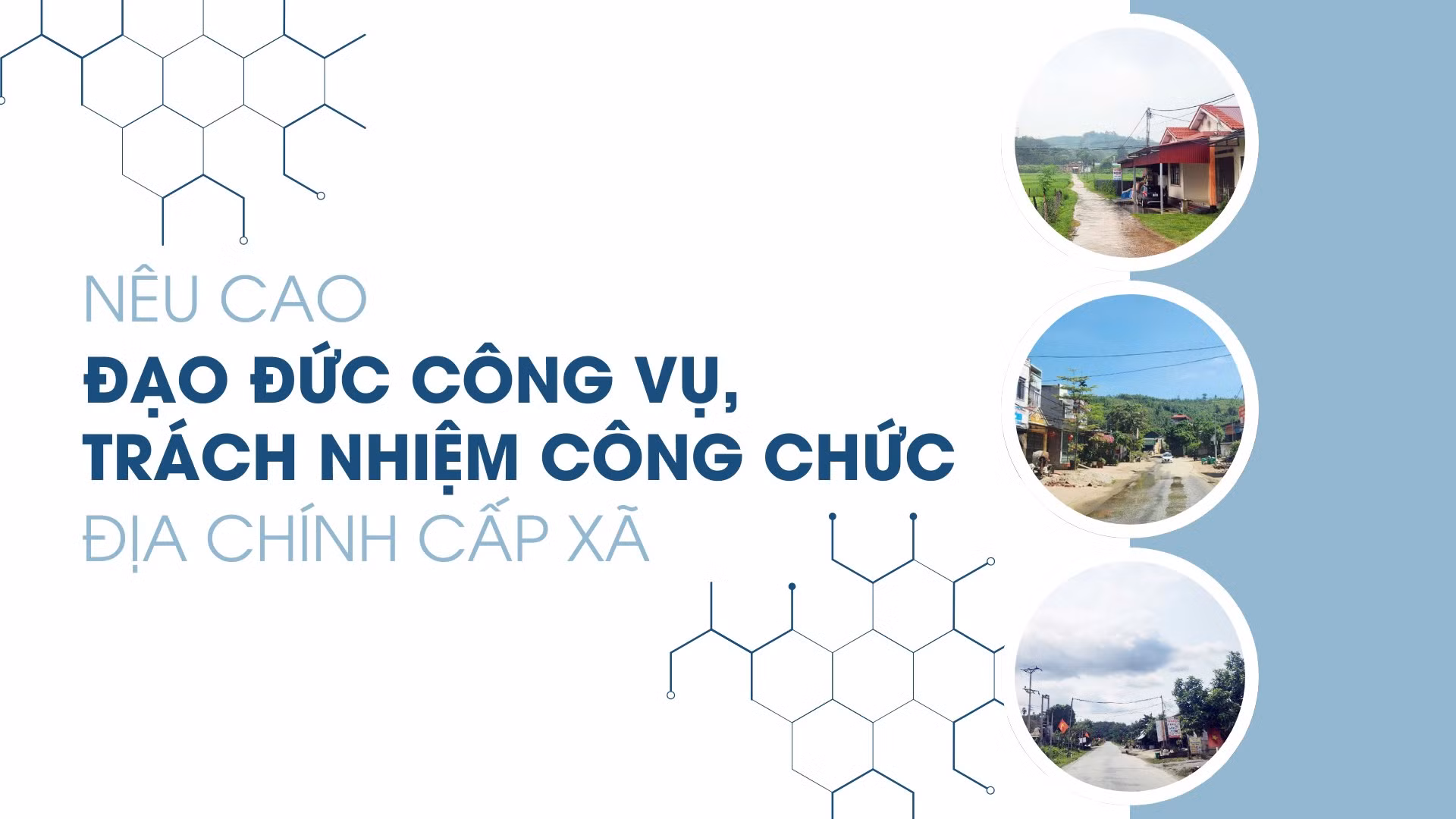 Nêu cao đạo đức công vụ, trách nhiệm công chức địa chính cấp xã