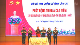 Bộ CHQS tỉnh sơ kết công tác quân sự, quốc phòng, biên phòng 6 tháng đầu năm 2025