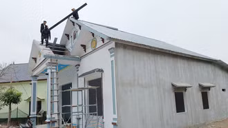 [Ảnh] Những ngôi nhà “ý Đảng, lòng dân” ở Bắc Hà