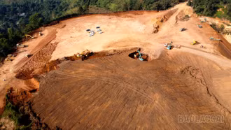 Gấp rút thi công dự án trường nội trú biên giới A Mú Sung