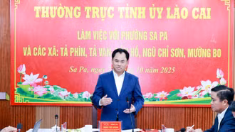 Cán bộ, đảng viên phải nêu cao tinh thần trách nhiệm trước Đảng, trước Nhân dân