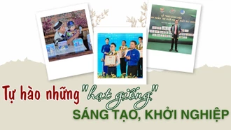 Tự hào những "hạt giống" sáng tạo, khởi nghiệp