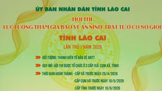 Tổ chức Hội thi lực lượng tham gia bảo vệ an ninh, trật tự ở cơ sở giỏi tỉnh Lào Cai