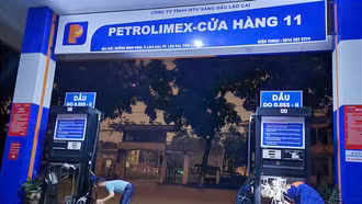 Lào Cai: 6/91 cửa hàng xăng dầu ngừng hoạt động do bị ngập nước vào cột bơm và bể chứa