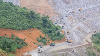 [Ảnh] Sôi nổi khí thế sản xuất trên khai trường, nhà máy tuyển đồng Tả Phời