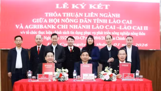 Ký kết thỏa thuận liên ngành thực hiện chính sách tín dụng phục vụ phát triển nông nghiệp, nông thôn