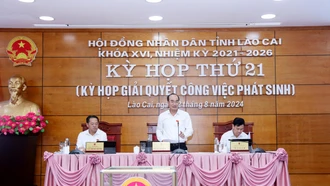 Kỳ họp thứ 21 HĐND tỉnh khóa XVI thông qua 20 nghị quyết