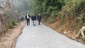 Phường Sa Pa đã khởi công 23 tuyến đường ngõ xóm trong "Chiến dịch 100 ngày đêm"
