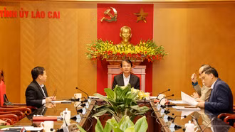 Bí thư Tỉnh ủy Đặng Xuân Phong duyệt chương trình Lễ khánh thành tái thiết 3 khu tái định cư: Làng Nủ, Nậm Tông và Kho Vàng