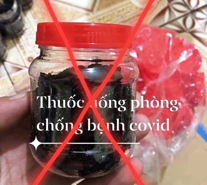Sản phẩm tự chế của N.Đ.T dùng để quảng cáo trên nhóm. Ảnh: Công an huyện Tam Dương Sản phẩm tự chế của N.Đ.T dùng để quảng cáo trên nhóm. Ảnh: Công an huyện Tam Dương