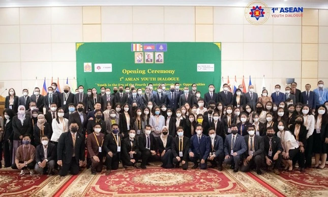 Đoàn đại biểu Việt Nam tham dự đối thoại thanh niên ASEAN năm 2022 ảnh 4