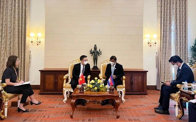 Đoàn đại biểu Việt Nam tham dự đối thoại thanh niên ASEAN năm 2022 ảnh 3