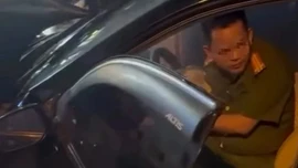 Ông P. điều khiển ô tô gây tai nạn khi có nồng độ cồn.