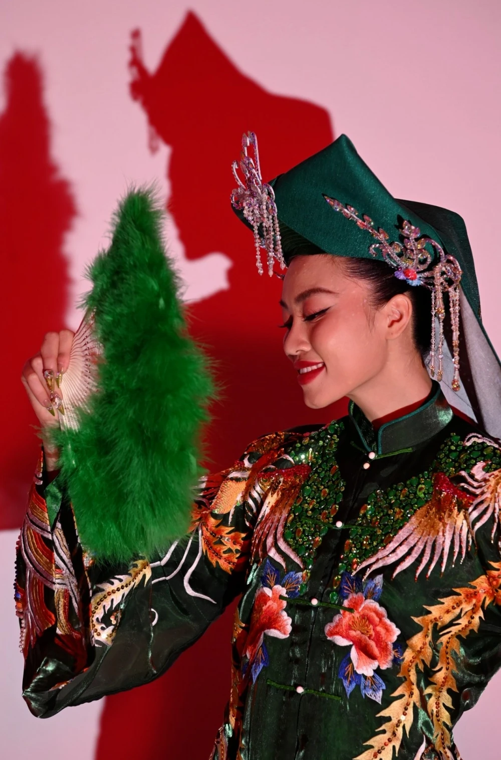 Đoàn Thu Thuỷ tự hào khi được giới thiệu vẻ đẹp rất riêng và đặc biệt của văn hoá Việt tại Miss Global 2023