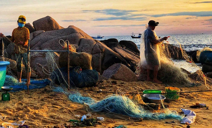 Vẻ đẹp hoang sơ làng chài An Hải ảnh 4