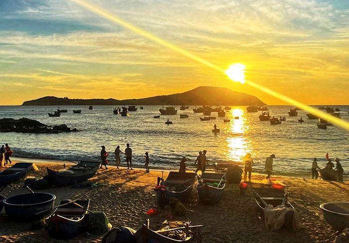 Vẻ đẹp hoang sơ làng chài An Hải ảnh 1