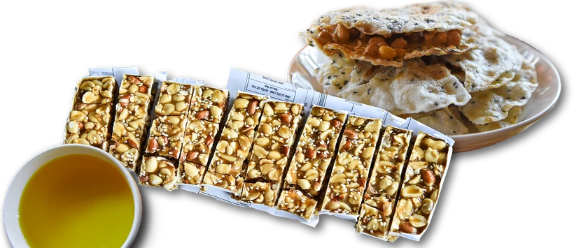 Kẹo cu đơ Hương Sơn (Hà Tĩnh).