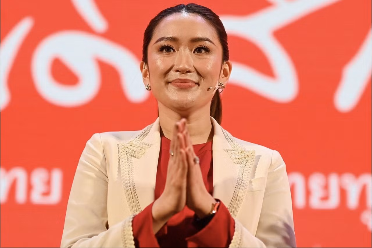 Tân Chủ tịch đảng Pheu Thai Peatongtarn Shinawatra. (Nguồn: Bangkok Post)