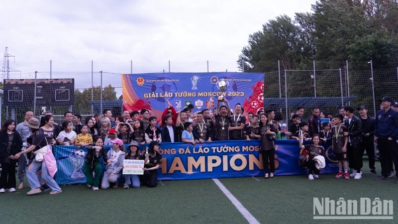 FC Anh em Moscow vô địch Giải bóng đá lão tướng 2023.