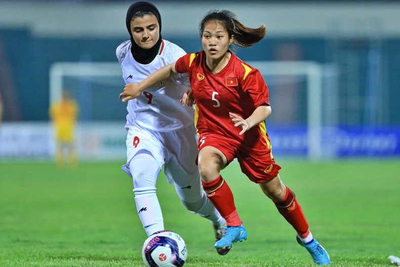 U20 nữ Iran là đội có bàn mở tỷ số trận đấu.