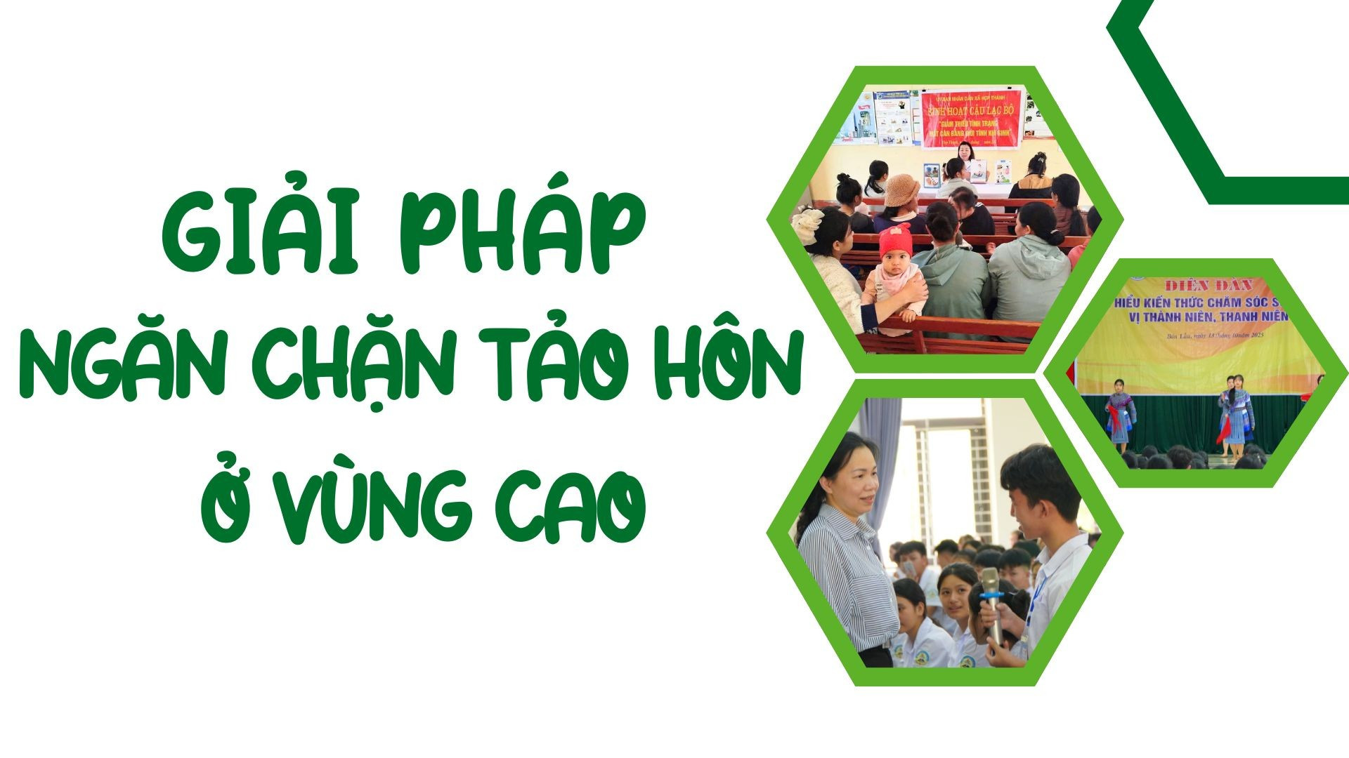 Giải pháp ngăn chặn tảo hôn ở vùng cao