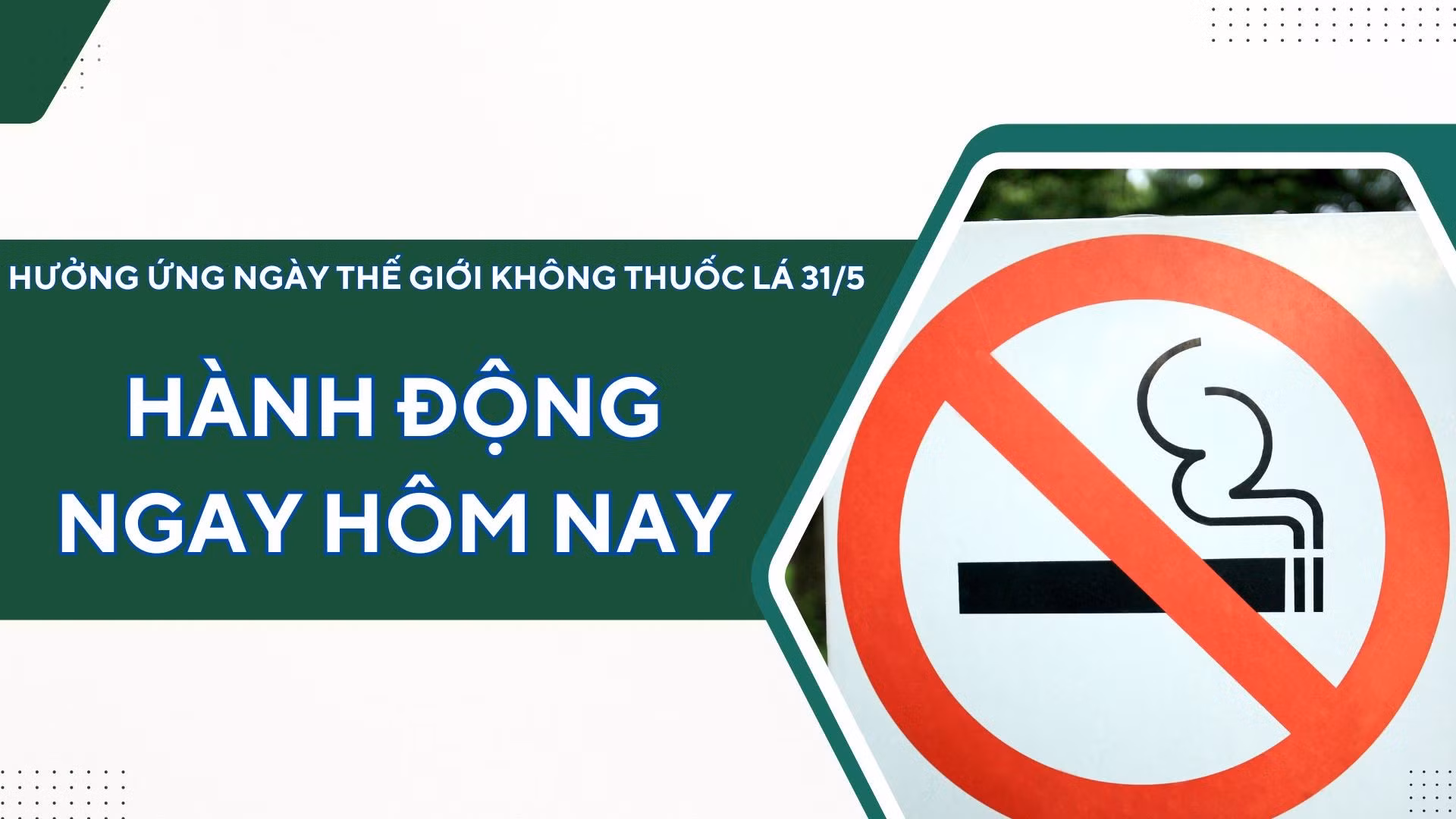 Hành động ngay hôm nay