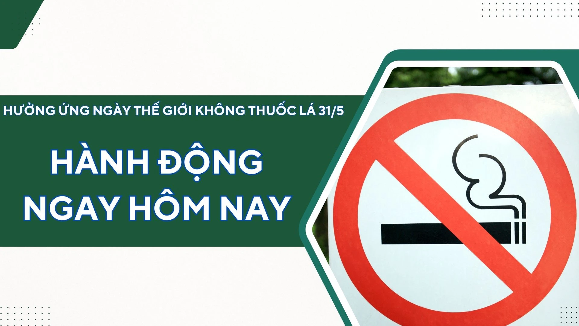 Hành động ngay hôm nay