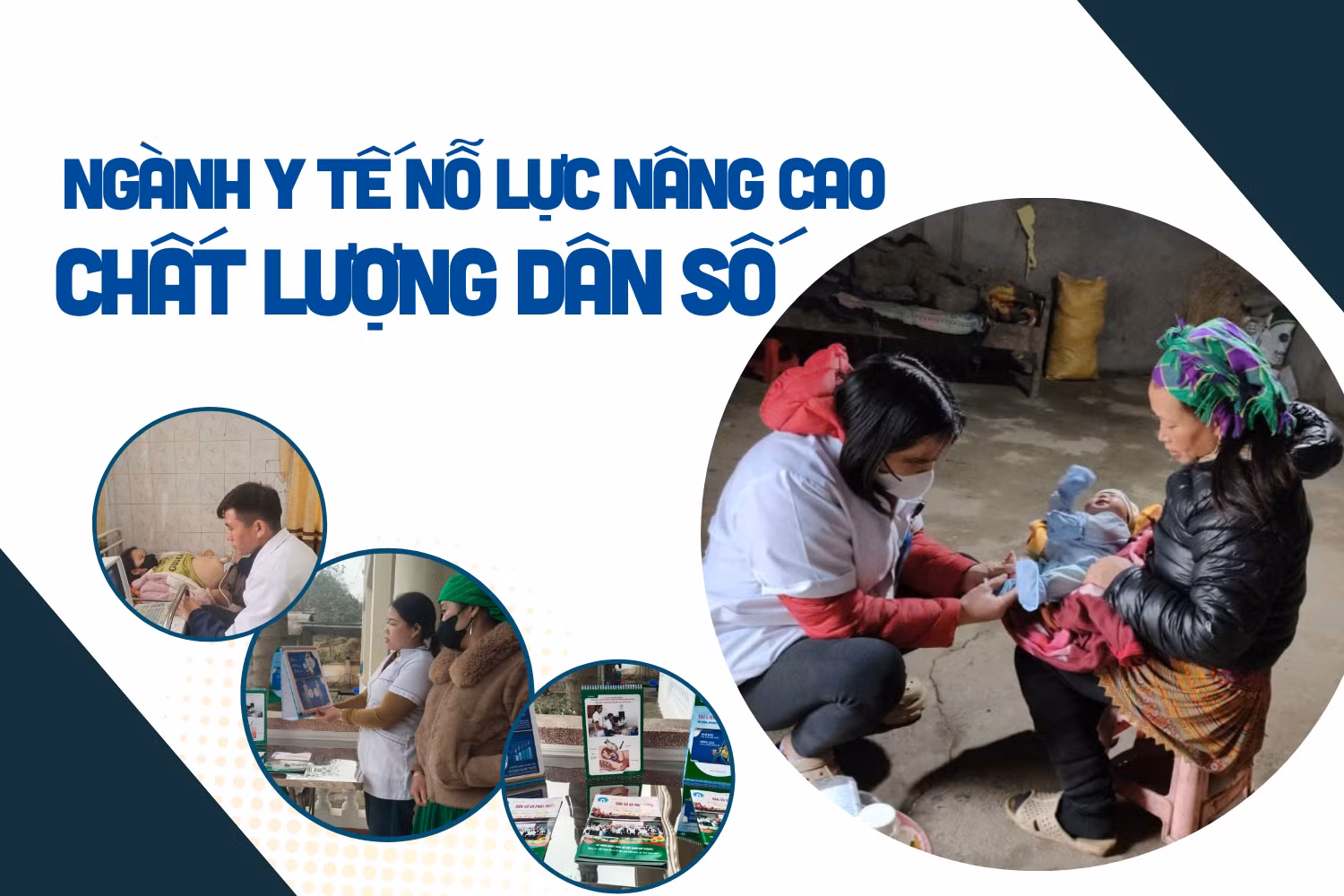 Ngành y tế nỗ lực nâng cao chất lượng dân số