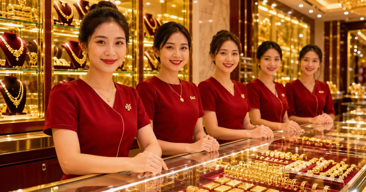 Giá vàng SJC, BTMC, DOJI, PNJ giảm theo vàng thế giới ngày 14/8