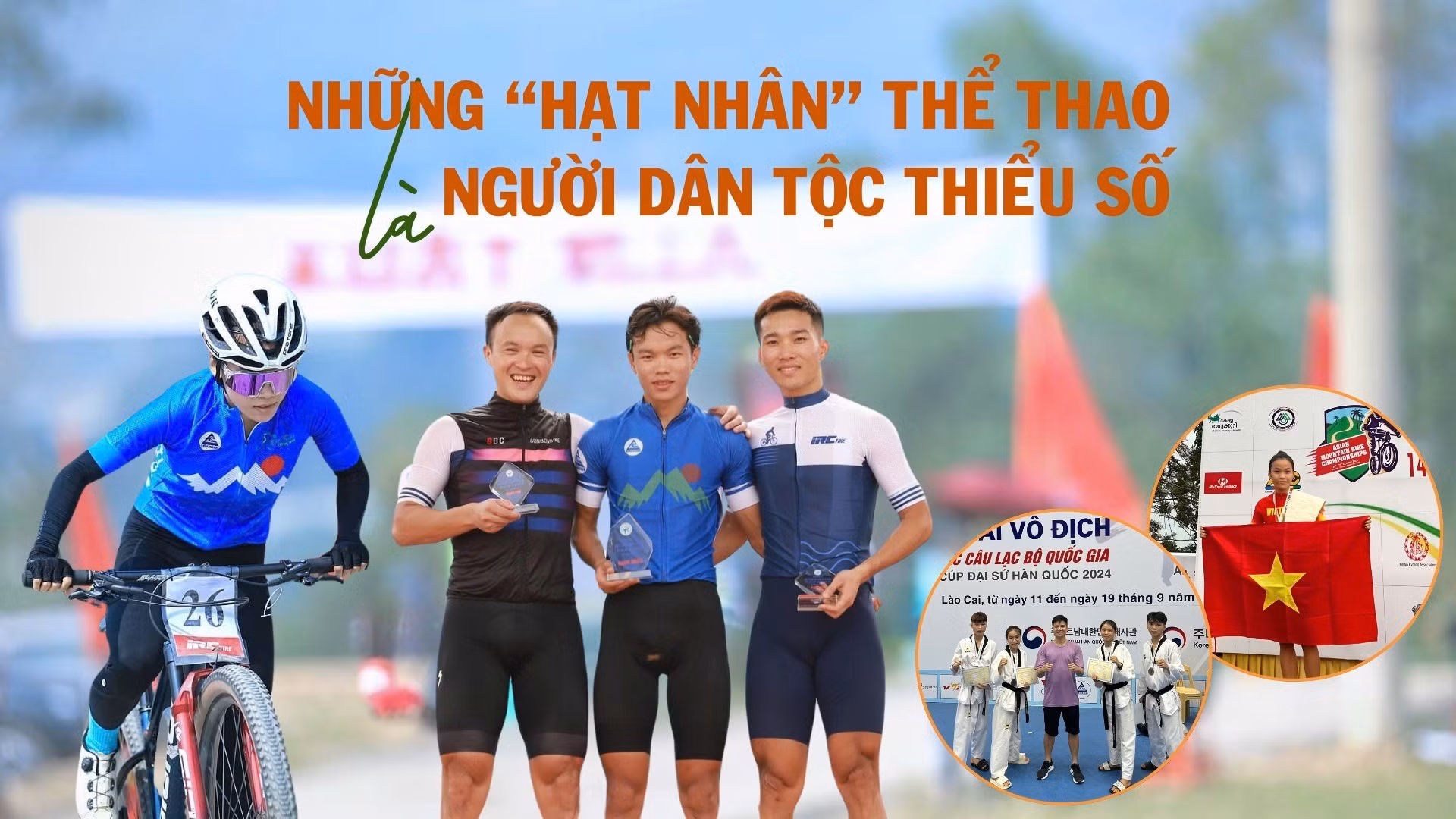 Những “hạt nhân” thể thao là người dân tộc thiểu số