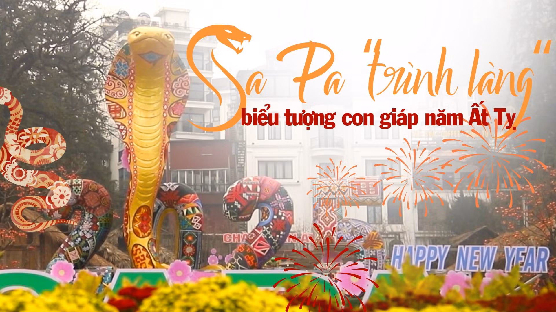 Sa Pa “trình làng” biểu tượng con giáp năm Ất Tỵ