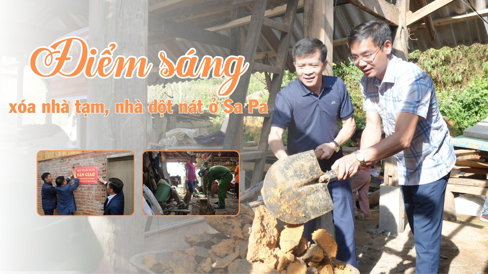 Điểm sáng xóa nhà tạm, nhà dột nát ở Sa Pa