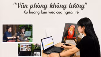 “Văn phòng không tường” xu hướng làm việc của người trẻ