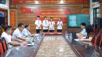 Sôi nổi vòng chung khảo Cuộc thi Sáng tạo thanh thiếu niên, nhi đồng tỉnh Lào Cai lần thứ 20