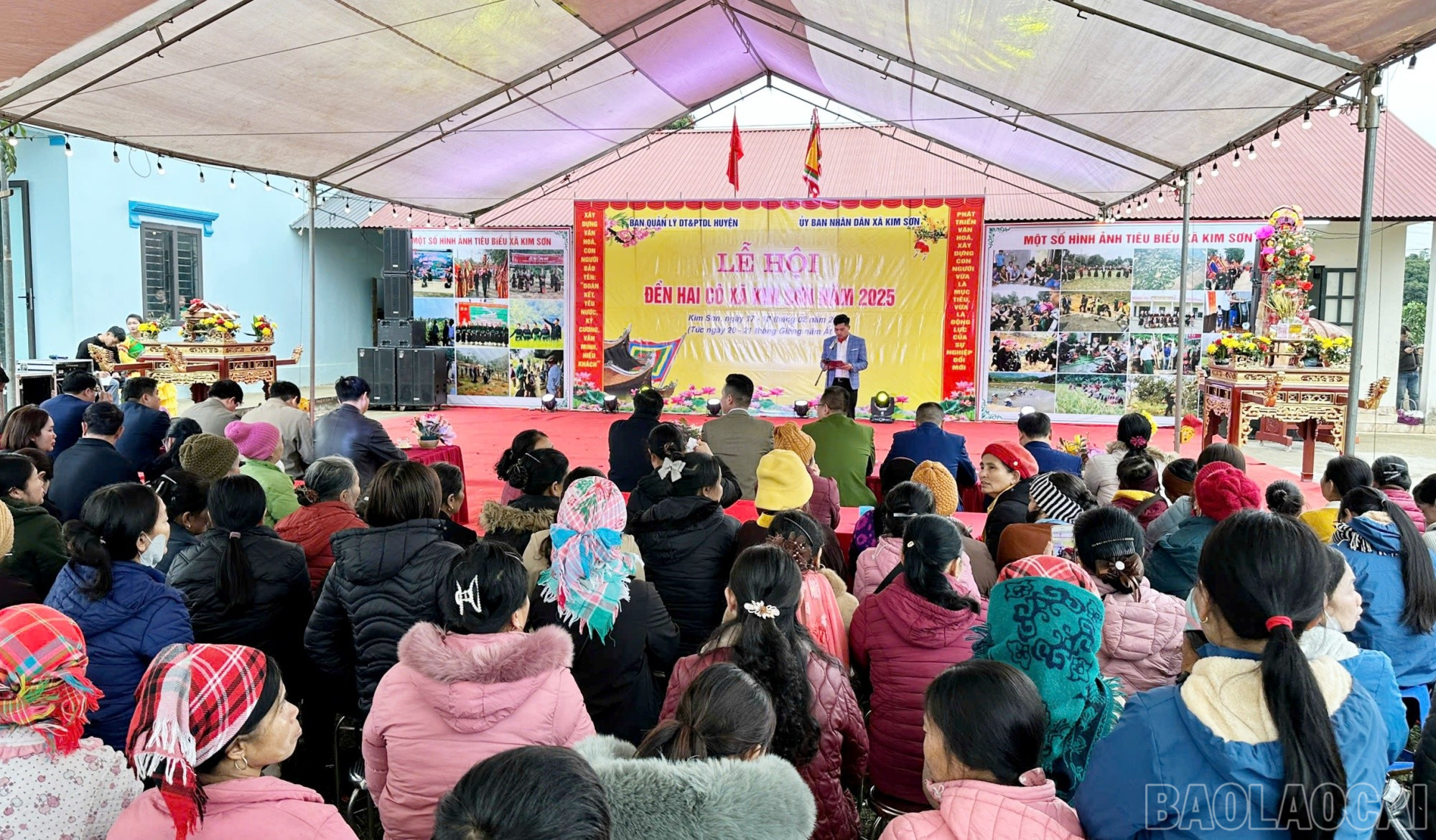 Quang cảnh lễ khai mạc. baolaocai-br_haico1.jpg
