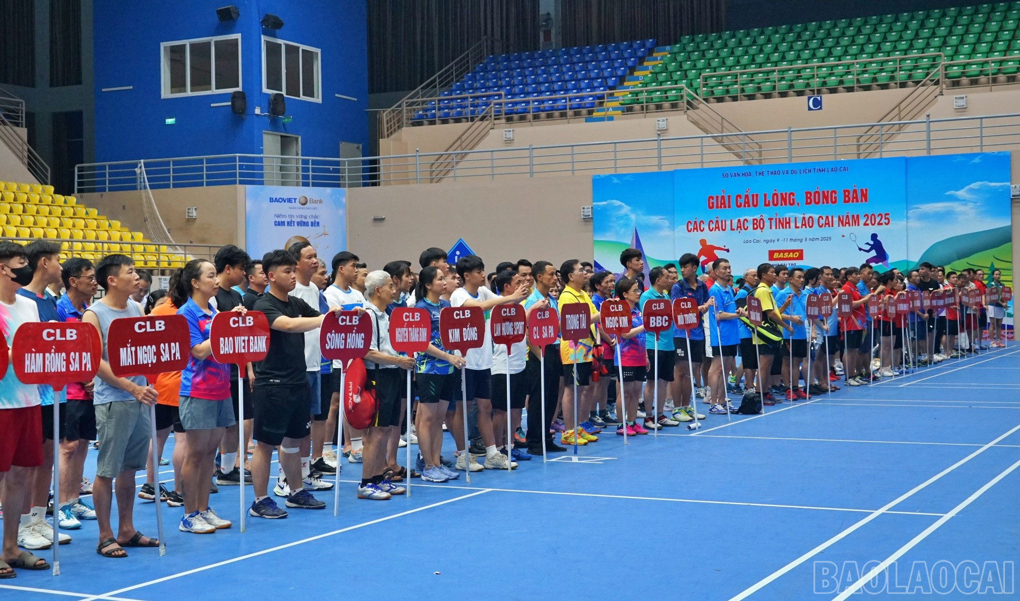 Giải đấu thu hút 48 đoàn vận động viên tham gia. baolaocai-br_cau.jpg