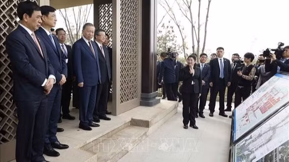 Tổng Bí thư, Chủ tịch nước Tô Lâm thăm Khu mới Hùng An, tỉnh Hà Bắc (Trung Quốc)