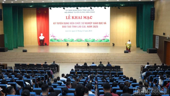 Khai mạc kỳ tuyển dụng viên chức sự nghiệp giáo dục và đào tạo năm 2025