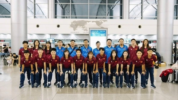 Đội tuyển futsal nữ Việt Nam đón Tết ở Nhật Bản