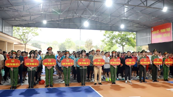 Khai mạc Đại hội khỏe “Vì an ninh Tổ quốc” lần thứ I năm 2026