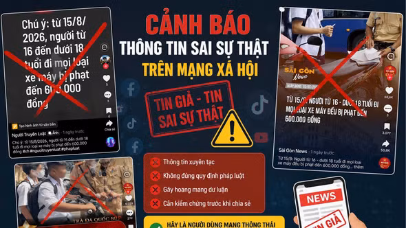 Cục Cảnh sát giao thông: Thông tin người từ 16 đến dưới 18 tuổi đi mọi loại xe máy đều bị xử phạt là không chính xác
