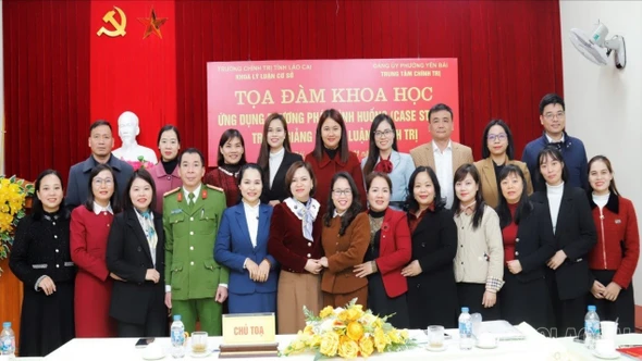 Tọa đàm khoa học về ứng dụng phương pháp tình huống trong giảng dạy lý luận chính trị