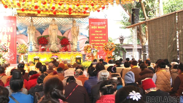 Hội nghị tổng kết công tác Phật sự năm 2025, triển khai phương hướng năm 2026