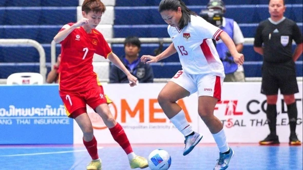 Tuyển futsal nữ Việt Nam giành Huy chương Đồng Đông Nam Á