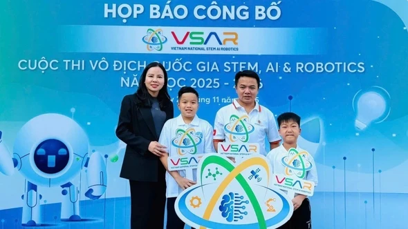 Học sinh Lào Cai xuất sắc đoạt 3 huy chương tại cuộc thi Robotics và AI quốc tế