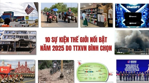 10 sự kiện nổi bật thế giới năm 2025