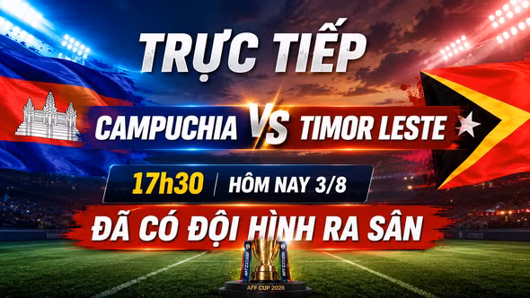 Campuchia 3-0 Timor Leste: Dấu chấm hết cho đội khách
